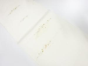 未使用品　正絹　汕頭蘇州刺繍　帯揚げ